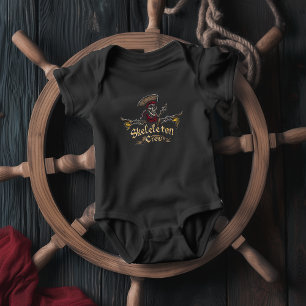 Personalised Skeleton Crew Baby Bodysuit