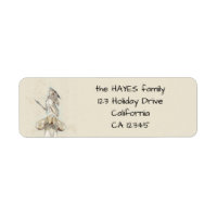 Personalised Sketch of Statue of Athena Label