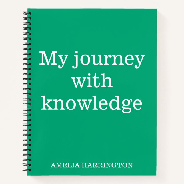 Personalised  Sketchbook Notebook (Front)