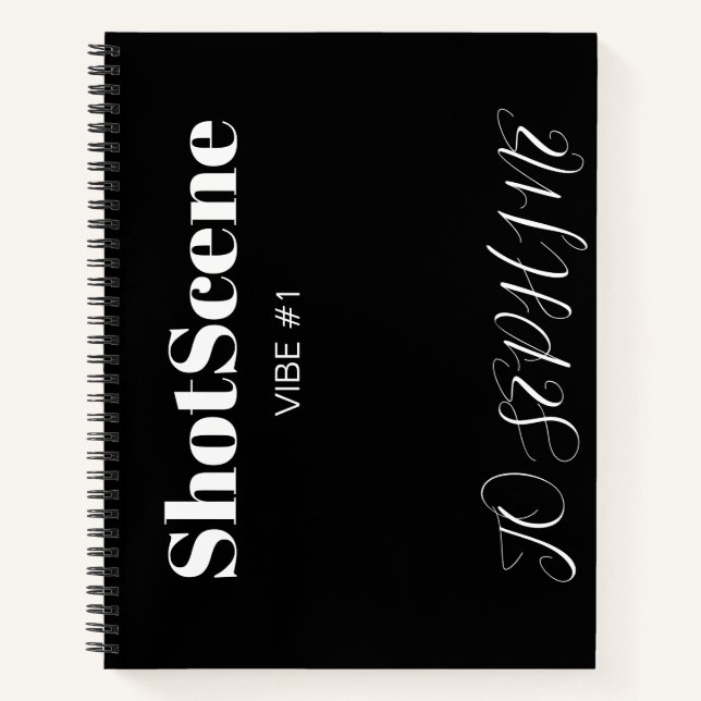 Personalised  Sketchbook Notebook (Front)