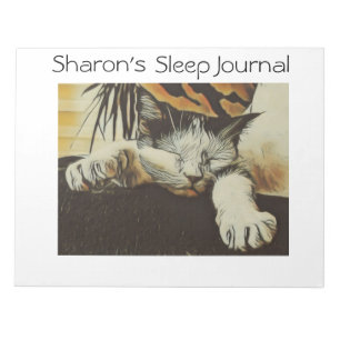 Personalised Sleep Journal  Notepad