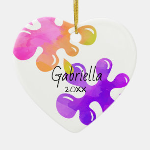 Personalised Slime Christmas Ornament