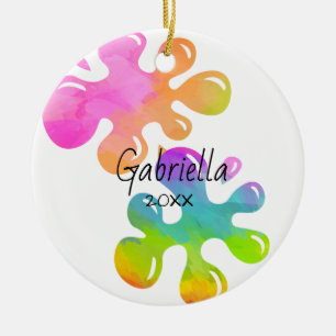 Personalised Slime Christmas Ornament