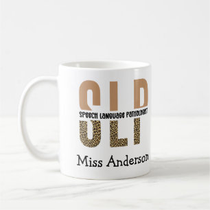 Personalised SLP Speech language pathologist gift Coffee Mug