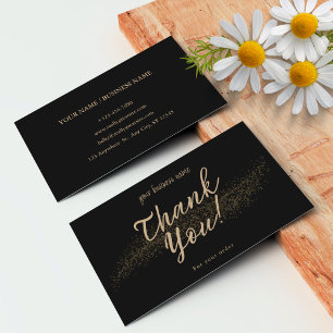 Personalised Small Business Thank You Cards