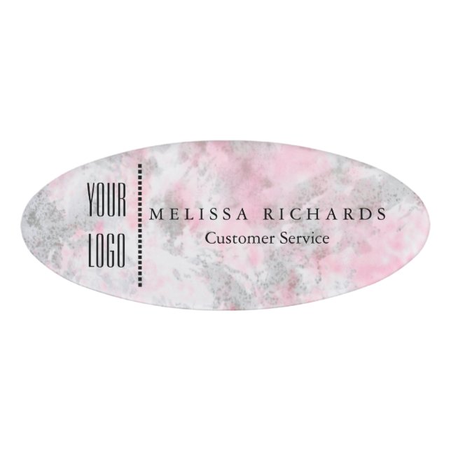 Personalised Small Name Badge (Front)