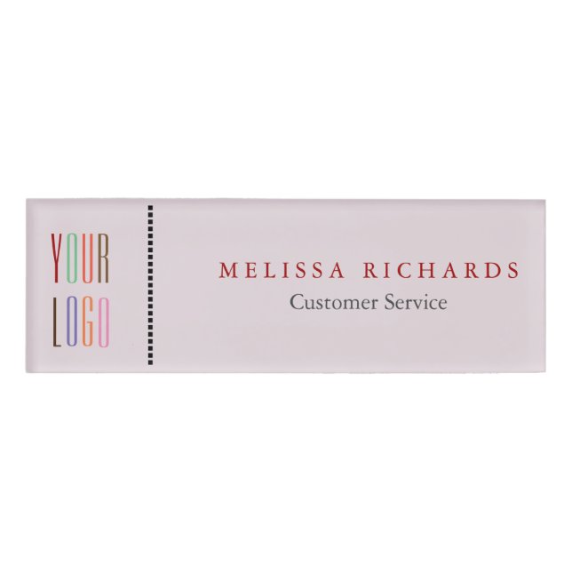 Personalised Small Name Badge (Front)