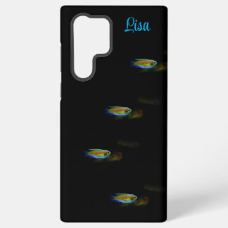 Personalised Small Rainbow Fish Samsung Case
