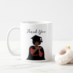 Personalised Smiling Woman Graduation  Coffee Mug