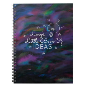 personalised smokey purples little book of ideas