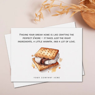Personalised S'more Realty Farming Promotional Postcard