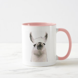 Personalised Snooty Snobby Llama Mug