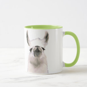 Personalised Snooty Snobby Llama Mug