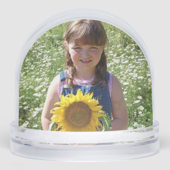 Personalised  snowglobe (Front)