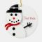 Personalised Snowman Christmas Ornaments