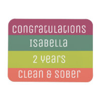 Personalised Sobriety Anniversary 12 step birthday