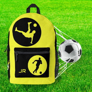 Personalised Soccer Back-to-School Cool Boys Gift Printed Backpack