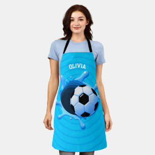 Personalised Soccer Ball Apron