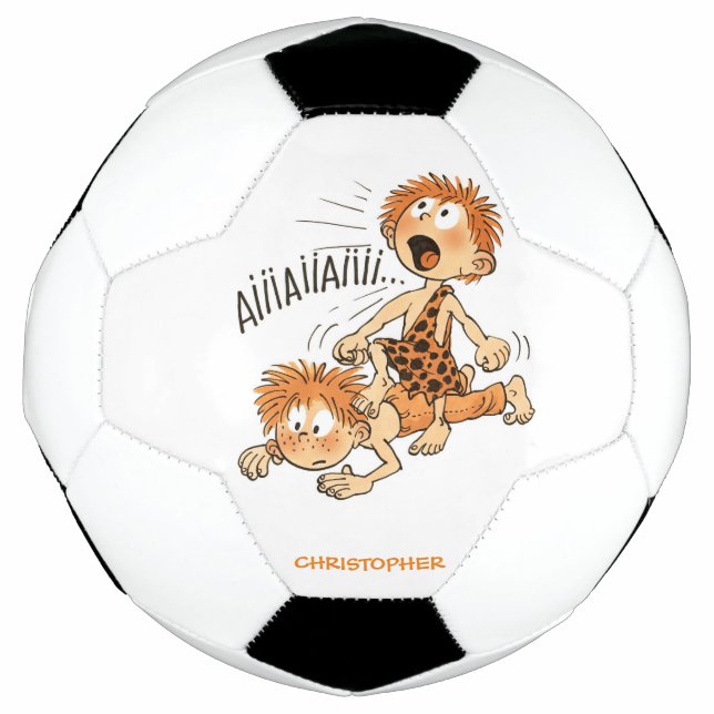 Personalised Soccer Ball Funny For Kids (Front)
