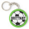 Personalised Soccer Ball Keychain
