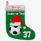 Personalised Soccer Christmas Stockings 2 Text Box