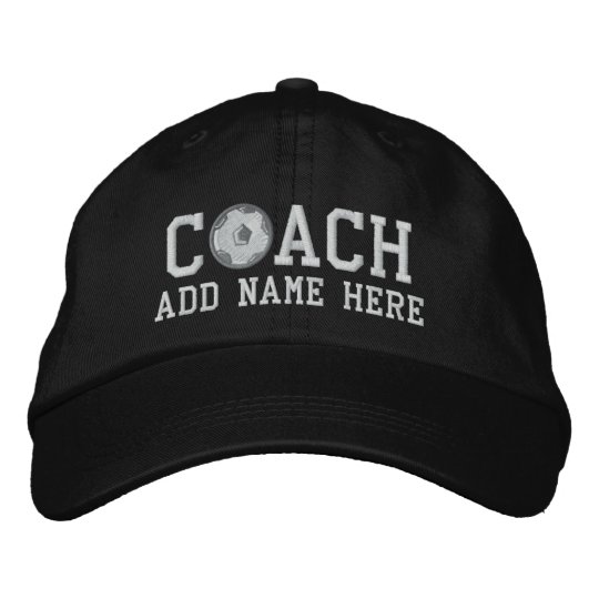 soccer coach hat