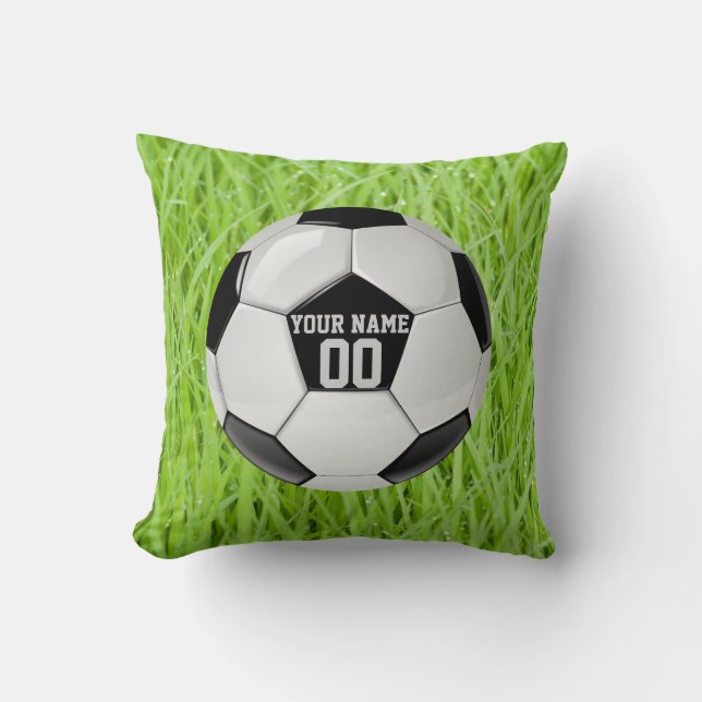 Personalised Soccer Cushion (Front)