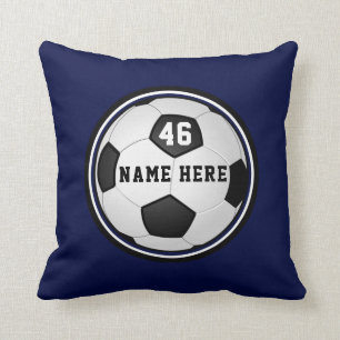 Personalised Soccer Gifts for Boys in Any COLORS Cushion
