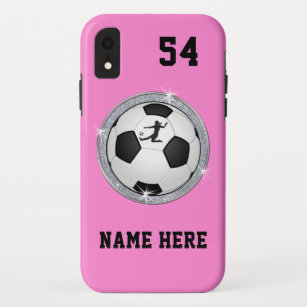 Personalised Soccer iPhone Case, Older to Newest Case-Mate iPhone Case