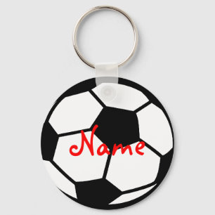 Personalised soccer keychains Add your name