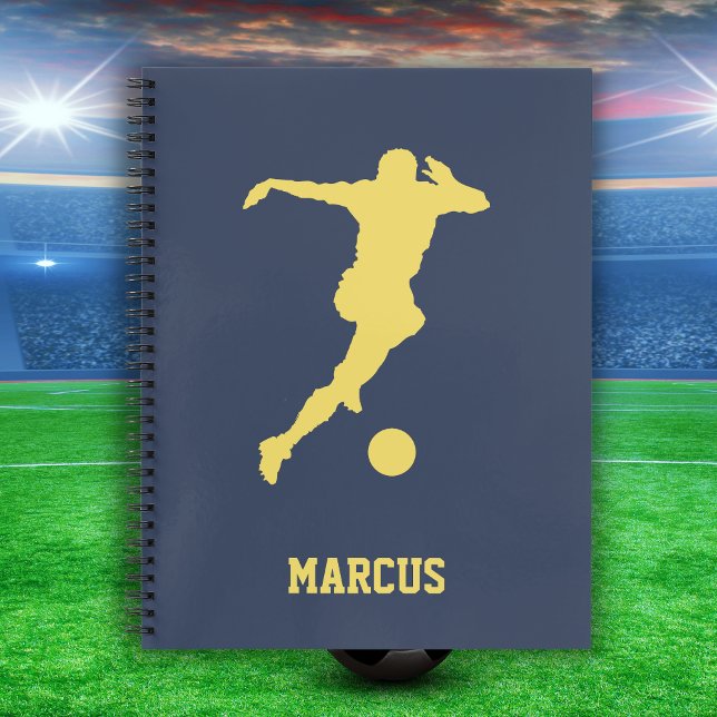 Personalised Soccer Player Notebook (Creator Uploaded)