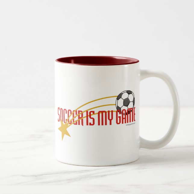 Personalised Soccer Star Mug (Right)