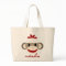 Personalised Sock Monkey Bookbag