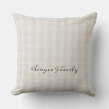 Personalised Soft Pink Dainty Plaid