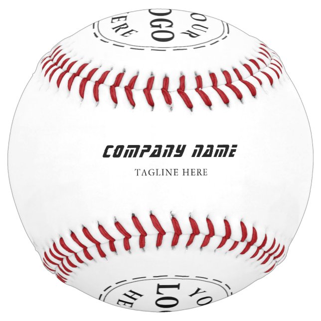 Personalised Softball Featuring Your Custom Design (Front)