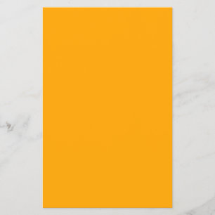 Personalised Solid Orange Flyer for Any Occasion