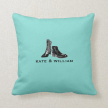 Personalised Soulmates Pillow Blue