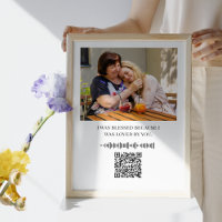 Personalised Soundwave Art Qr Code Family Image 