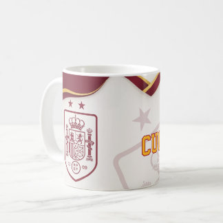 Personalised Spain Football Mug
