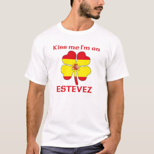 Personalised Spanish Kiss Me I'm Estevez T-Shirt