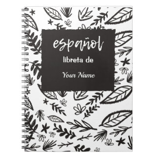 Personalised Spanish Notebook for Classes