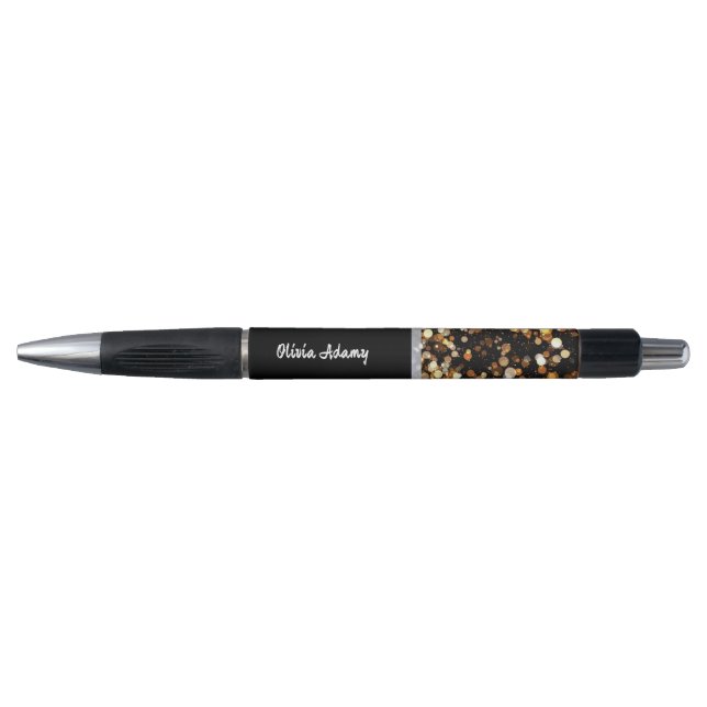 Personalised Sparkly Pen – Glitter Pen with Name (Front)