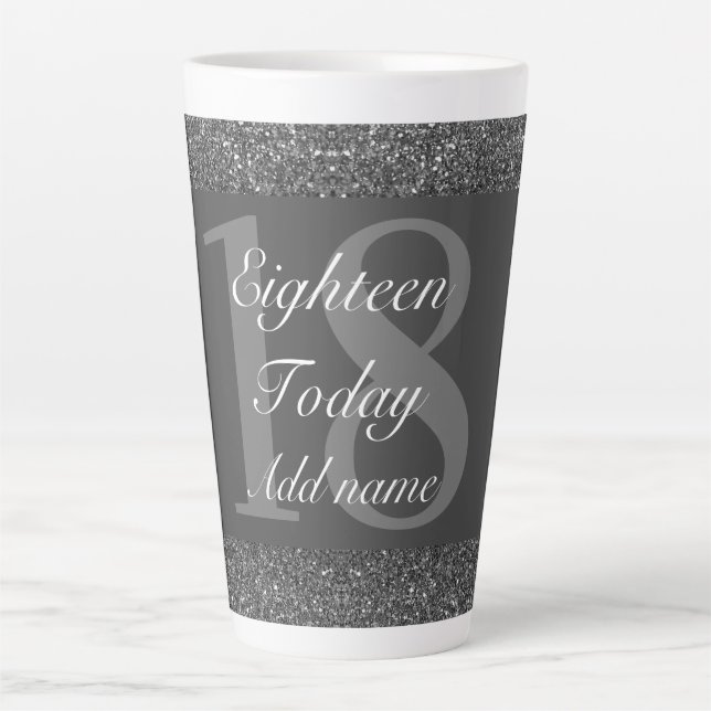 personalised special birthday mug gift 18th (Front)