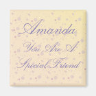 Personalised Special Friend Purple Magic