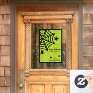 Personalised Spiderweb Halloween