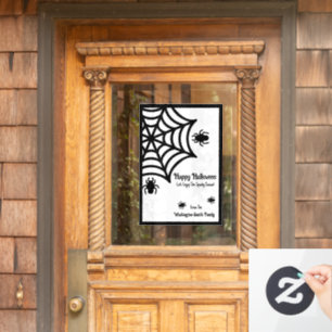 Personalised Spiderweb Halloween