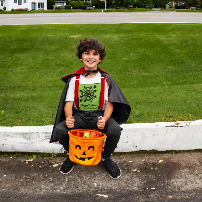 Personalised Spiderweb Halloween T-Shirt (Creator Uploaded)