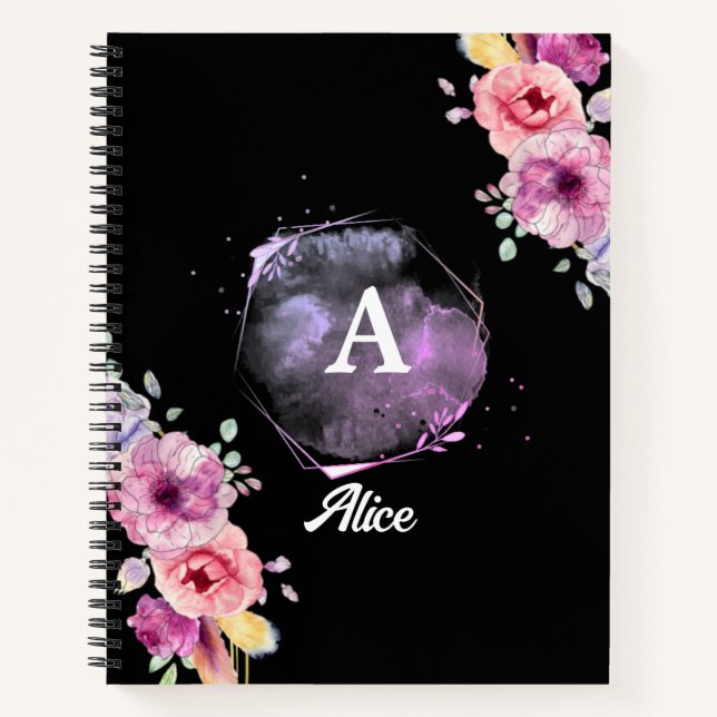 Personalised Spiral Notebook (Front)