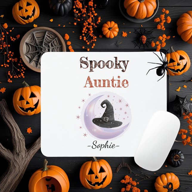 Personalised Spooky Auntie Mousepad (Creator Uploaded)