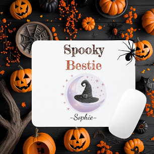 Personalised Spooky Bestie Mousepad
